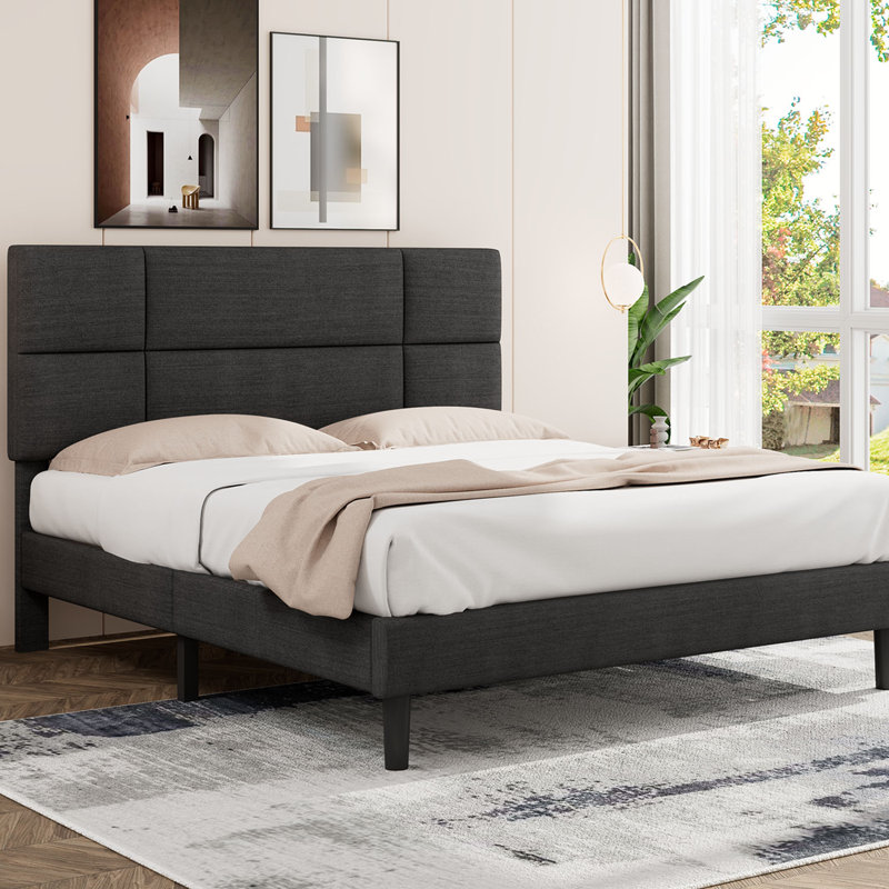 Ipormis Upholstered Bed Wayfair